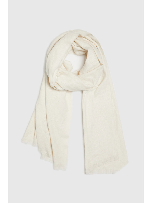 Moodo Glatter beiger Schal Moodo