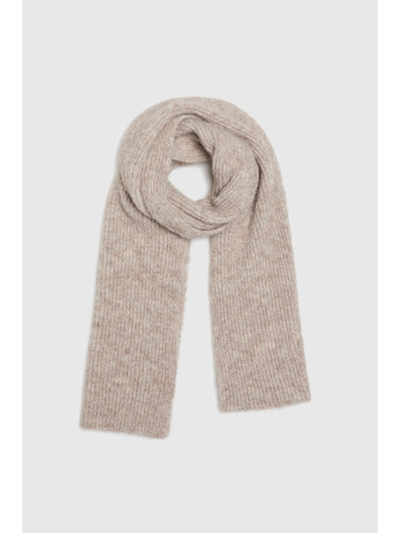 Moodo Schal mit Wollanteil beige Moodo