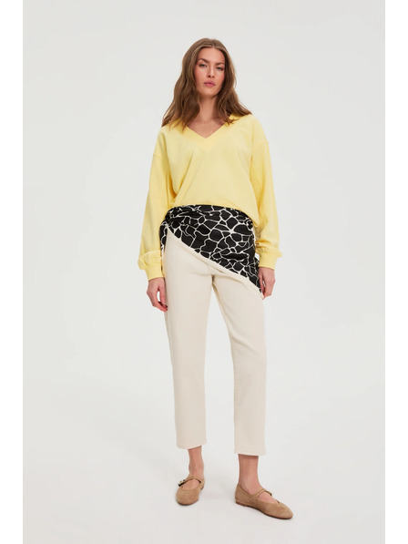 Moodo Gemustertes Tuch schwarz Moodo