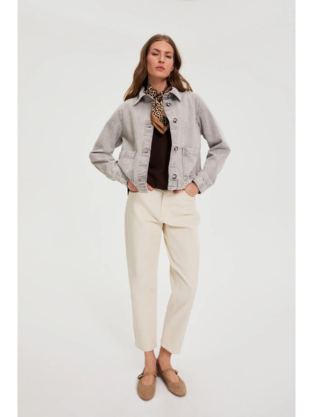 Moodo Tuch mit Leopardenmuster braun Moodo