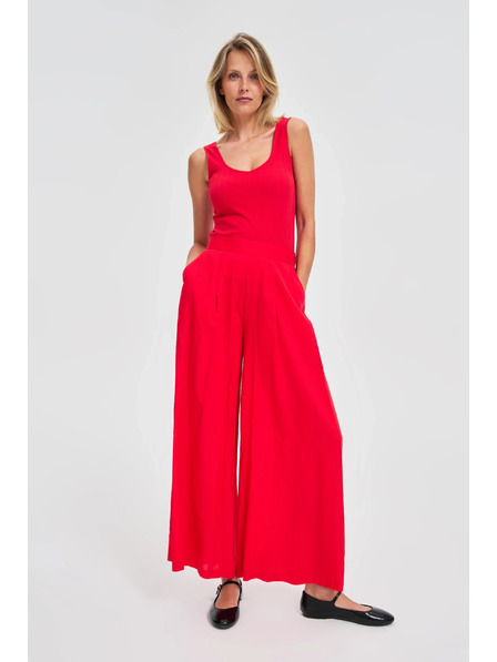 Moodo Geripptes Top rot Moodo