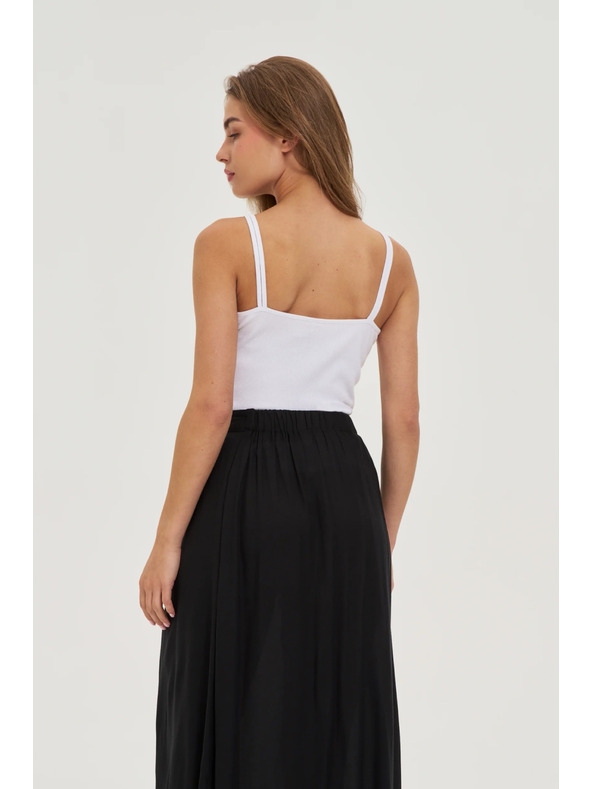 Moodo Baumwoll-Top weiß Moodo