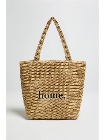 Moodo Gestrickte Tasche beige Moodo