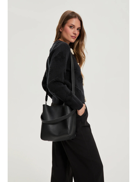 Moodo Schwarze Umhängetasche Moodo