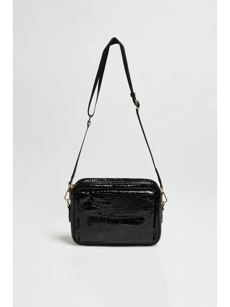 Moodo Schwarze Umhängetasche Moodo