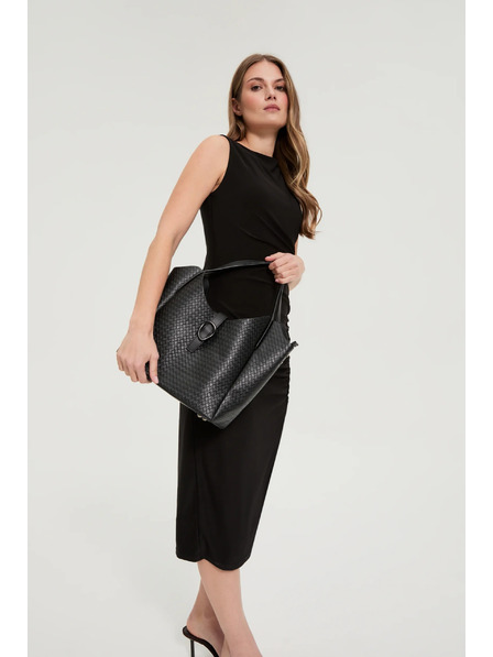 Moodo Große schwarze Tasche Moodo