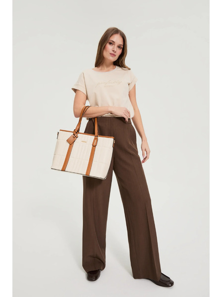 Moodo Große Tasche beige Moodo