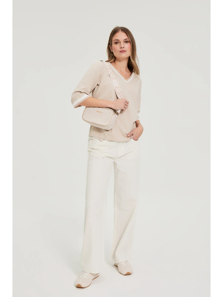 Moodo Beige Crossbody-Tasche Moodo