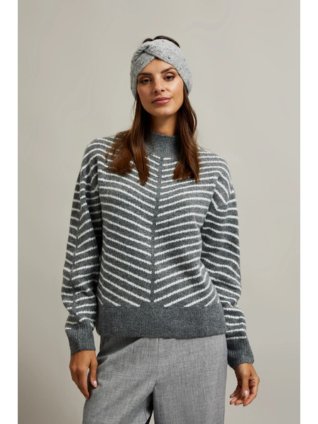 Moodo Warmes Stirnband grau Moodo