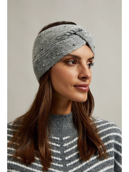 Moodo Warmes Stirnband grau Moodo