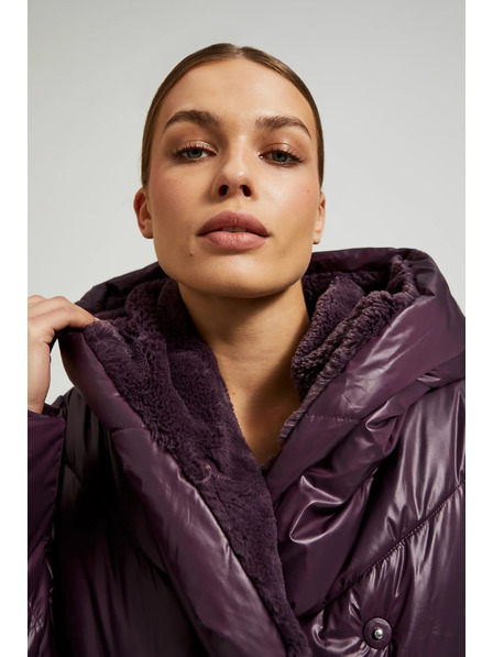 Moodo Gesteppte Jacke lila Moodo