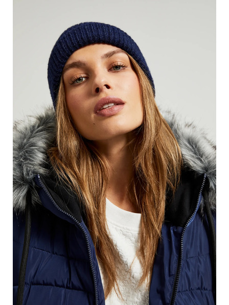 Moodo Wintergesteppte Jacke blau Moodo