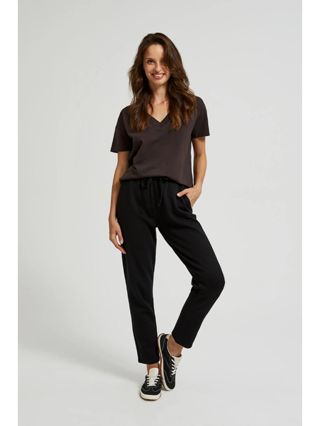 Moodo Schwarze Jogginghose Moodo