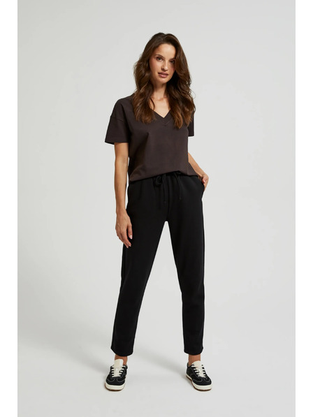 Moodo Schwarze Jogginghose Moodo