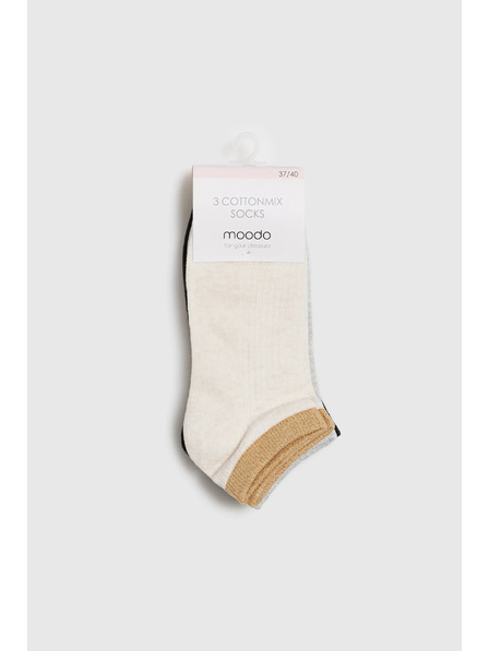 Moodo 3er-Pack Socken Moodo