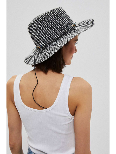 Moodo Strohhut mit dekorativer Schleife Moodo