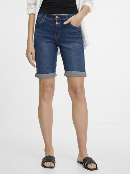 Orsay Dunkelblaue Damen-Denim-Shorts ORSAY