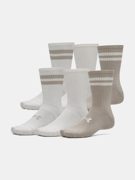 Under Armour Unisex Under Armour UA Essential 6pk Crew Socken