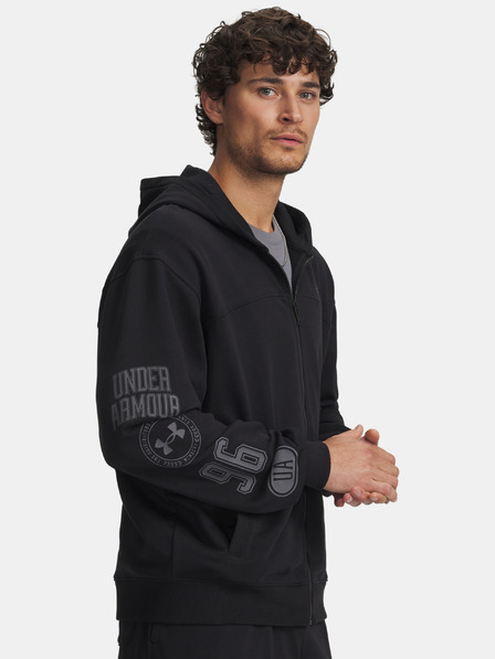 Under Armour Herren Hoodie Under Armour UA Rival LW Graphic FZ