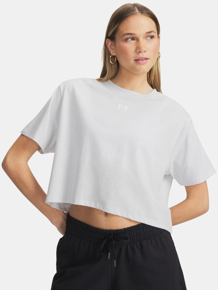 Under Armour Damen T-Shirt Under Armour UA Rival Boxy Tee Solid