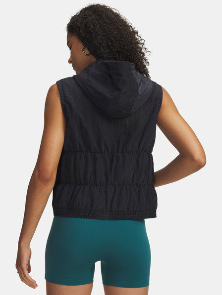 Under Armour Damen-Weste Under Armour UA Rival Woven Ruched Vest