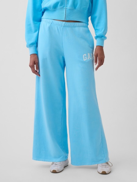 GAP Jogginghose mit Logo wide-leg GAP