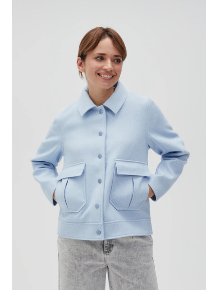 Moodo Hellblaue Damenjacke Moodo