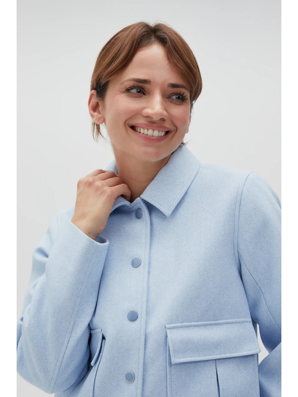 Moodo Hellblaue Damenjacke Moodo