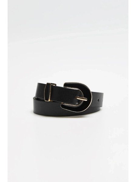 Moodo Schwarzer Damengürtel Moodo