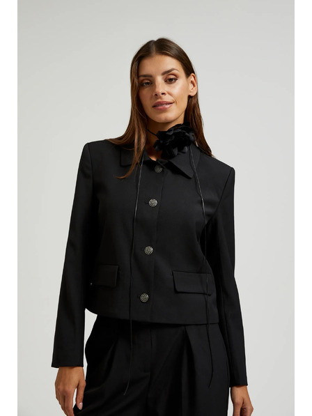 Moodo Schwarze Damenjacke