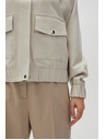 Moodo Hellbeige Damenjacke