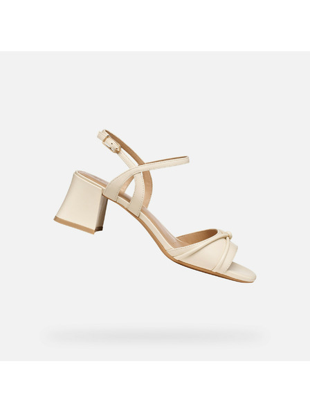 Geox Beigefarbene Damensandalen Geox New Eraklia 50 T01