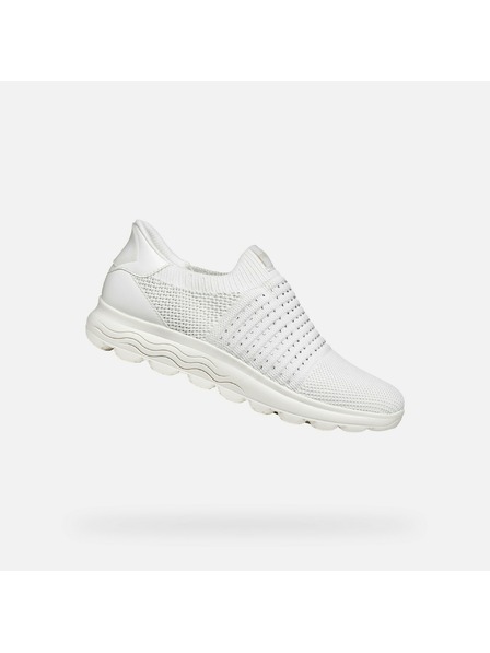 Geox Weiß Damen Geox Spherica Plus Turnschuhe