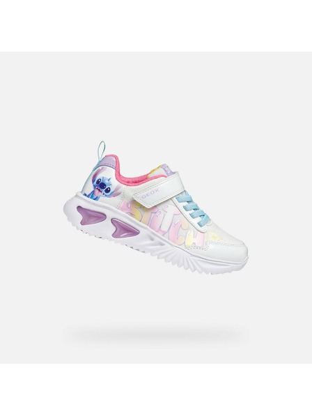 Geox Weiße Mädchenschuhe Geox Assister