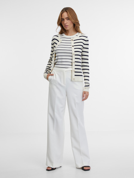 Orsay Creme gestreifter Damen CardiganORSAY