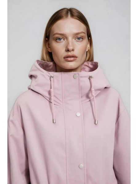 Moodo Jacke mit Kapuze rosa Moodo