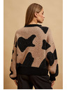 Moodo Gemusterter Pullover Moodo