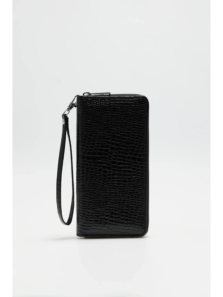 Moodo Geldbörse mit Anhänger schwarz Moodo