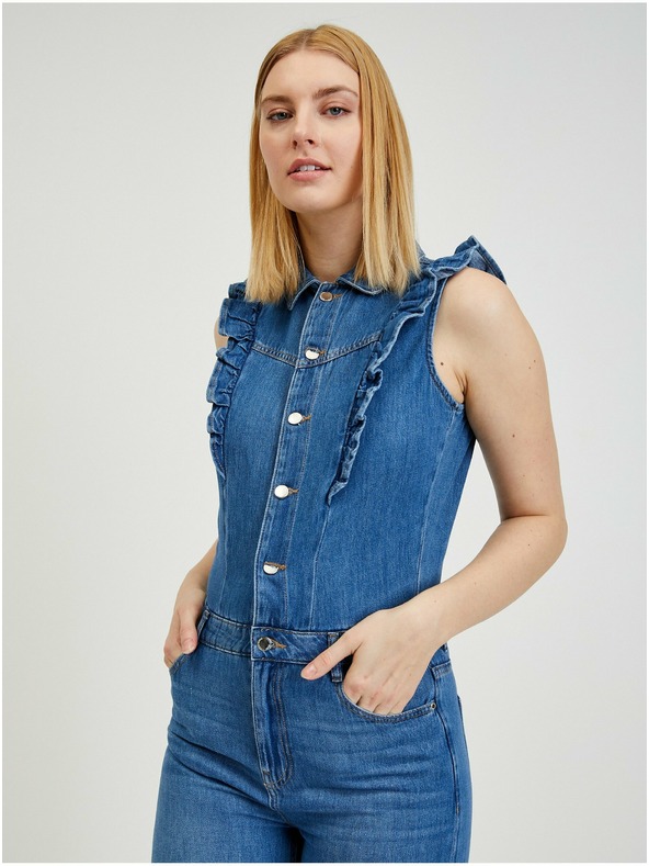 Orsay Blauer Jeans Overall ORSAY