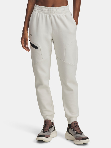 Under Armour Damen-Jogginghose Under Armour Unstoppable Flc Jogger-WHT