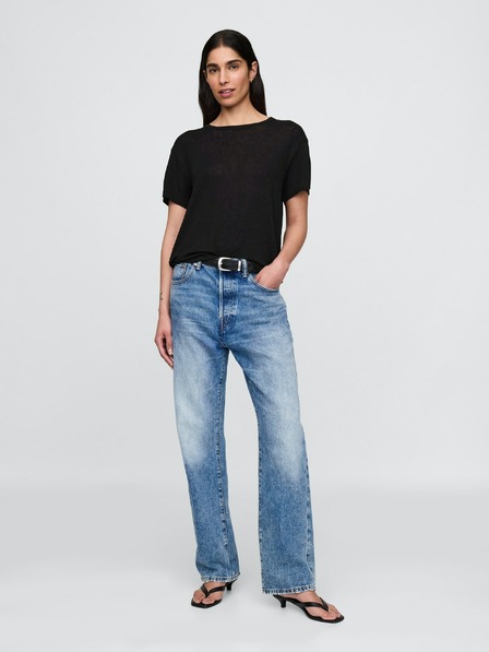 GAP Leinen-Crop-T-Shirt GAP
