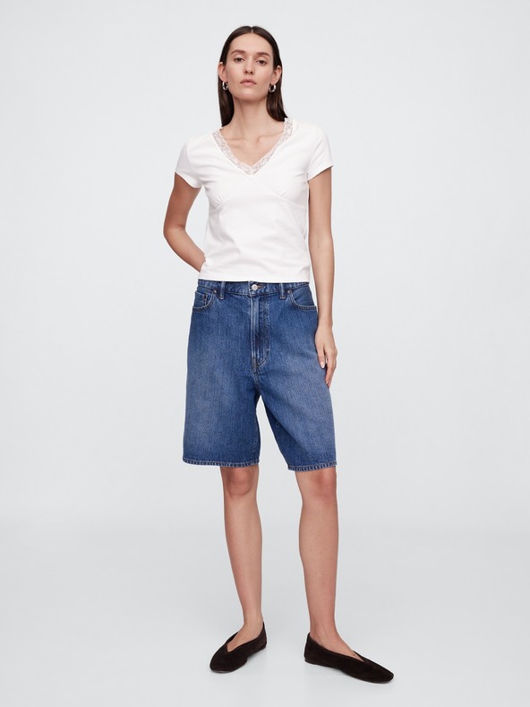 GAP T-Shirt mit Spitze GAP