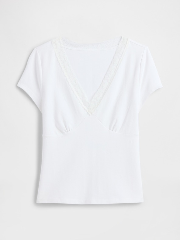 GAP T-Shirt mit Spitze GAP