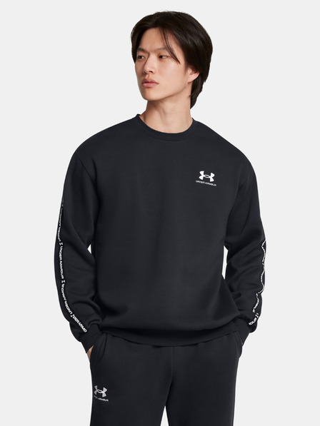 Under Armour Herren Under Armour UA Icon Fleece Crew Taping Sweatshirt
