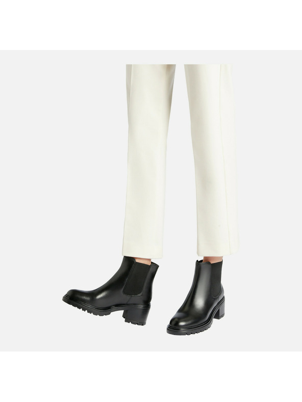 Geox Schwarze Damen-Stiefeletten Geox Damiana