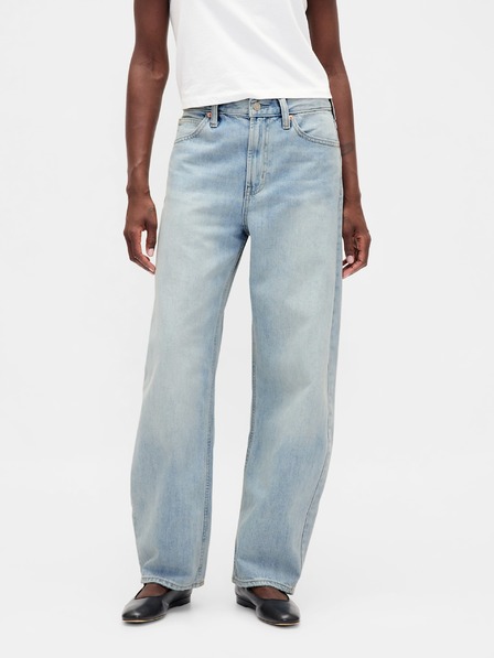 GAP Jeans High Rise Barrel GAP