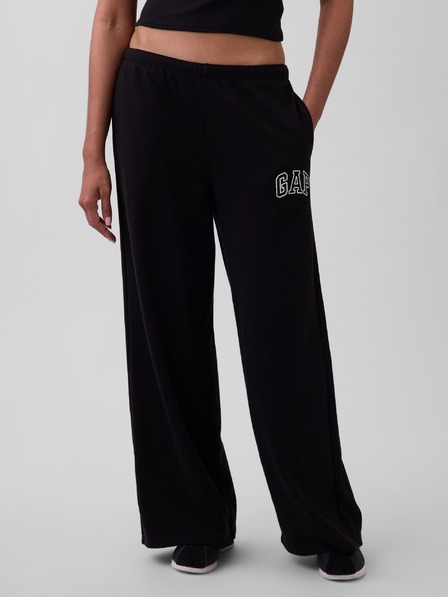 GAP Jogginghose mit Logo wide-leg GAP