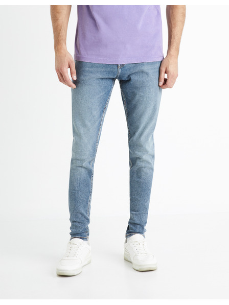 Celio Hellblaue Herren Skinny Fit Jeans Celio Foskinny1