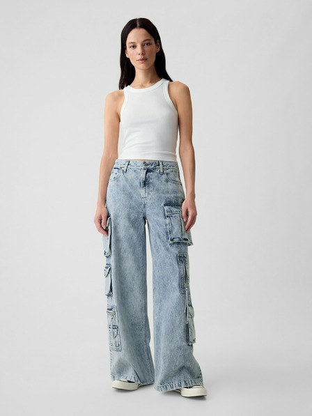 GAP Jeans Mid Rise Cargo Baggy GAP