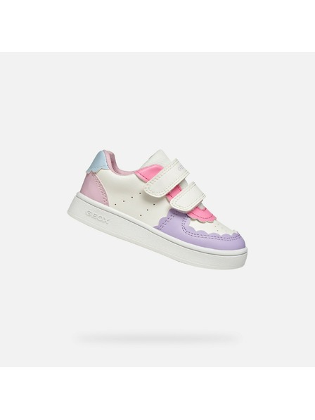 Geox Weiß Mädchen Geox Eclyper Turnschuhe